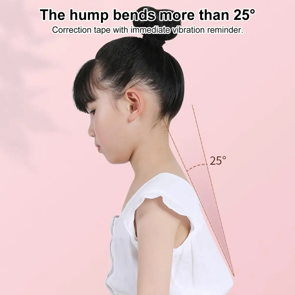 Коректор на стойката на тялото Интелигентен дигитален дисплей Напомняне за положението на гърба коректор на стойката на тялото корсет за тяло за деца и възрастни