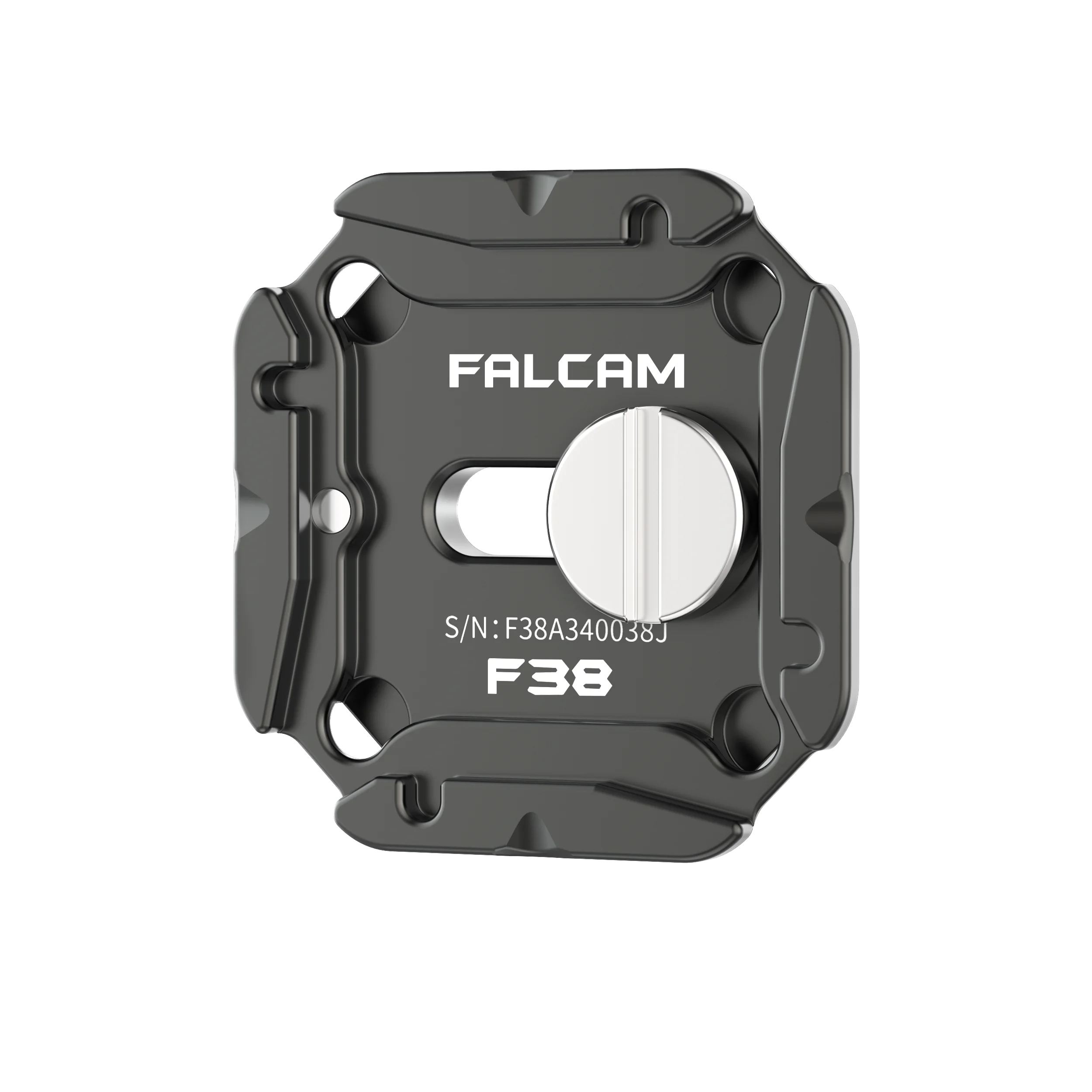 FALCAM F38 V2 2401A Противооткатная быстроразъемная плоча от алуминиева сплав QR табела за топкова глава за статив