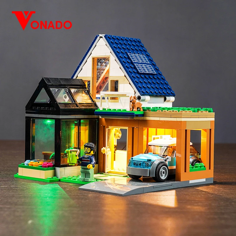 Комплект led лампи Vonado 60398 подходящ за строителство на семейни къщи и електрически превозни средства (само с осветителни уреди).