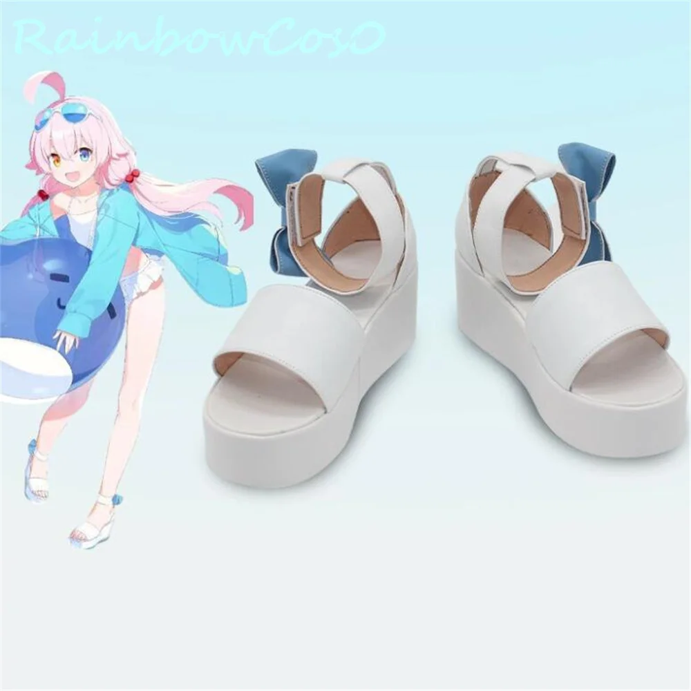 Обувки за cosplay Takanashi Hoshino Blue Archive Ботуши Game, Anime Halloween Коледа RainbowCos0 W3525