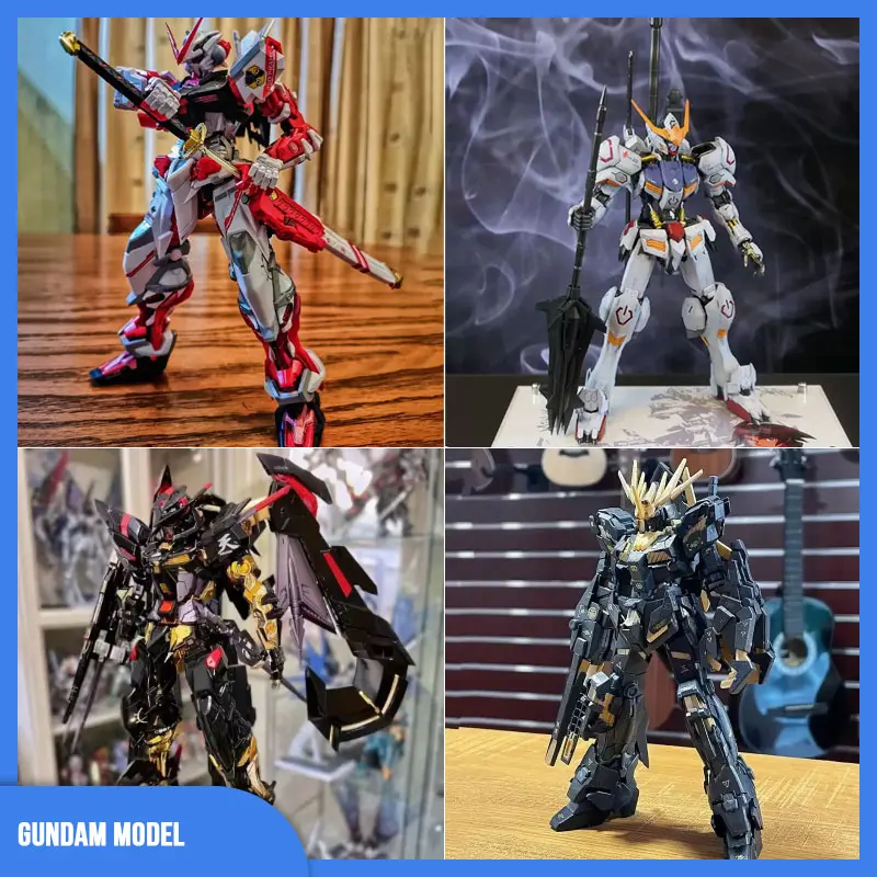 Фигурка Gundam Attack The Ancestor Of The Free Unicorn MG Astray В Червена рамка, Статуетка HG Strike Freedom, са подбрани модел